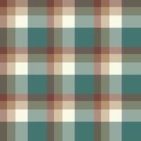 Plaid pattern for textile print vector