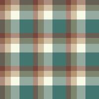 Plaid pattern for textile print vector