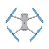 aircraft, delivery drone with propellers, electronics drones, and vehicle controllers 3d vector