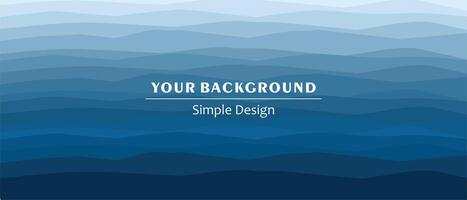 Gray landscape background, simple and natural design for presentations, eps 10. vector