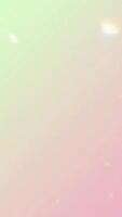 Soft pastel gradient abstract vertical background with glow and rainbow sparkle video