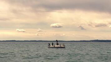 Barche nel il garda lago video