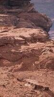 rochers dorés dans le grand canyon video