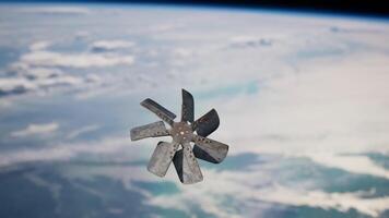 A close up of a propeller in the air video