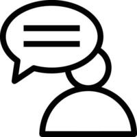 Comment icon image for element design of chat and communication symbol vector