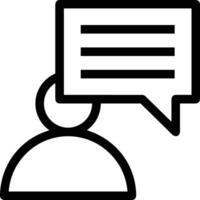 Comment icon image for element design of chat and communication symbol vector