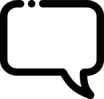 Comment icon image for element design of chat and communication symbol vector