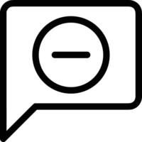 Comment icon image for element design of chat and communication symbol vector