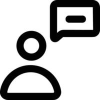 Comment icon image for element design of chat and communication symbol vector