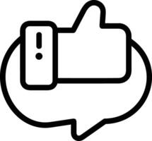 Comment icon image for element design of chat and communication symbol vector