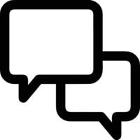 Comment icon image for element design of chat and communication symbol vector