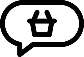 Comment icon image for element design of chat and communication symbol vector