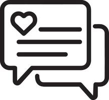 Comment icon image for element design of chat and communication symbol vector