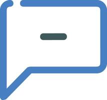 Comment icon image for element design of chat and communication symbol vector