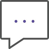 Comment icon image for element design of chat and communication symbol vector