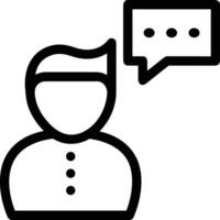 Comment icon image for element design of chat and communication symbol vector