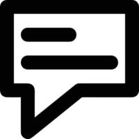 Comment icon image for element design of chat and communication symbol vector