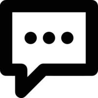 Comment icon image for element design of chat and communication symbol vector