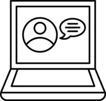 Comment icon image for element design of chat and communication symbol vector