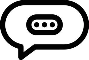 Comment icon image for element design of chat and communication symbol vector