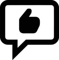 Comment icon image for element design of chat and communication symbol vector