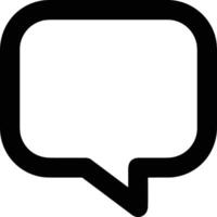 Comment icon image for element design of chat and communication symbol vector