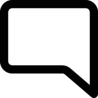 Comment icon image for element design of chat and communication symbol vector