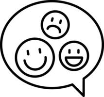 Comment icon image for element design of chat and communication symbol vector