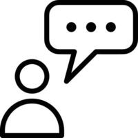 Comment icon image for element design of chat and communication symbol vector