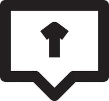 Comment icon image for element design of chat and communication symbol vector