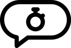 Comment icon image for element design of chat and communication symbol vector