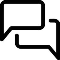 Comment icon image for element design of chat and communication symbol vector