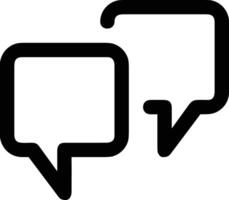 Comment icon image for element design of chat and communication symbol vector