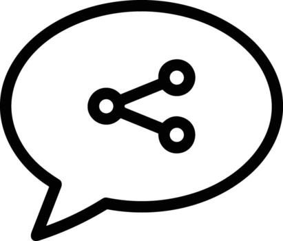 Comment icon image for element design of chat and communication symbol vector