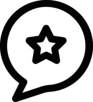 Comment icon image for element design of chat and communication symbol vector