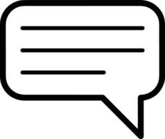 Comment icon image for element design of chat and communication symbol vector