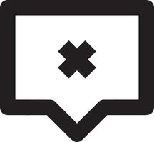 Comment icon image for element design of chat and communication symbol vector