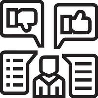 Comment icon image for element design of chat and communication symbol vector