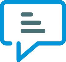 Comment icon image for element design of chat and communication symbol vector