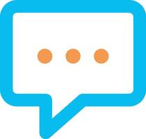 Comment icon image for element design of chat and communication symbol vector