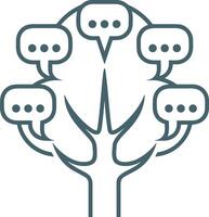 Comment icon image for element design of chat and communication symbol vector