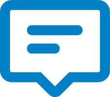 Comment icon image for element design of chat and communication symbol vector