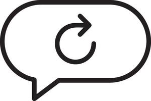 Comment icon image for element design of chat and communication symbol vector