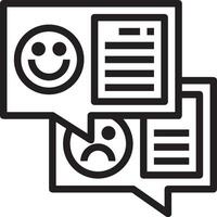 Comment icon image for element design of chat and communication symbol vector