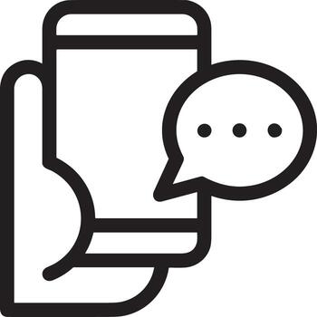 Comment icon image for element design of chat and communication symbol vector