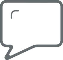 Comment icon image for element design of chat and communication symbol vector