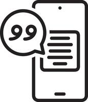 Comment icon image for element design of chat and communication symbol vector