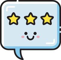 Comment icon image for element design of chat and communication symbol vector