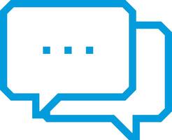 Comment icon image for element design of chat and communication symbol vector