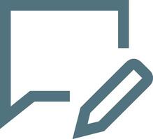 Comment icon image for element design of chat and communication symbol vector